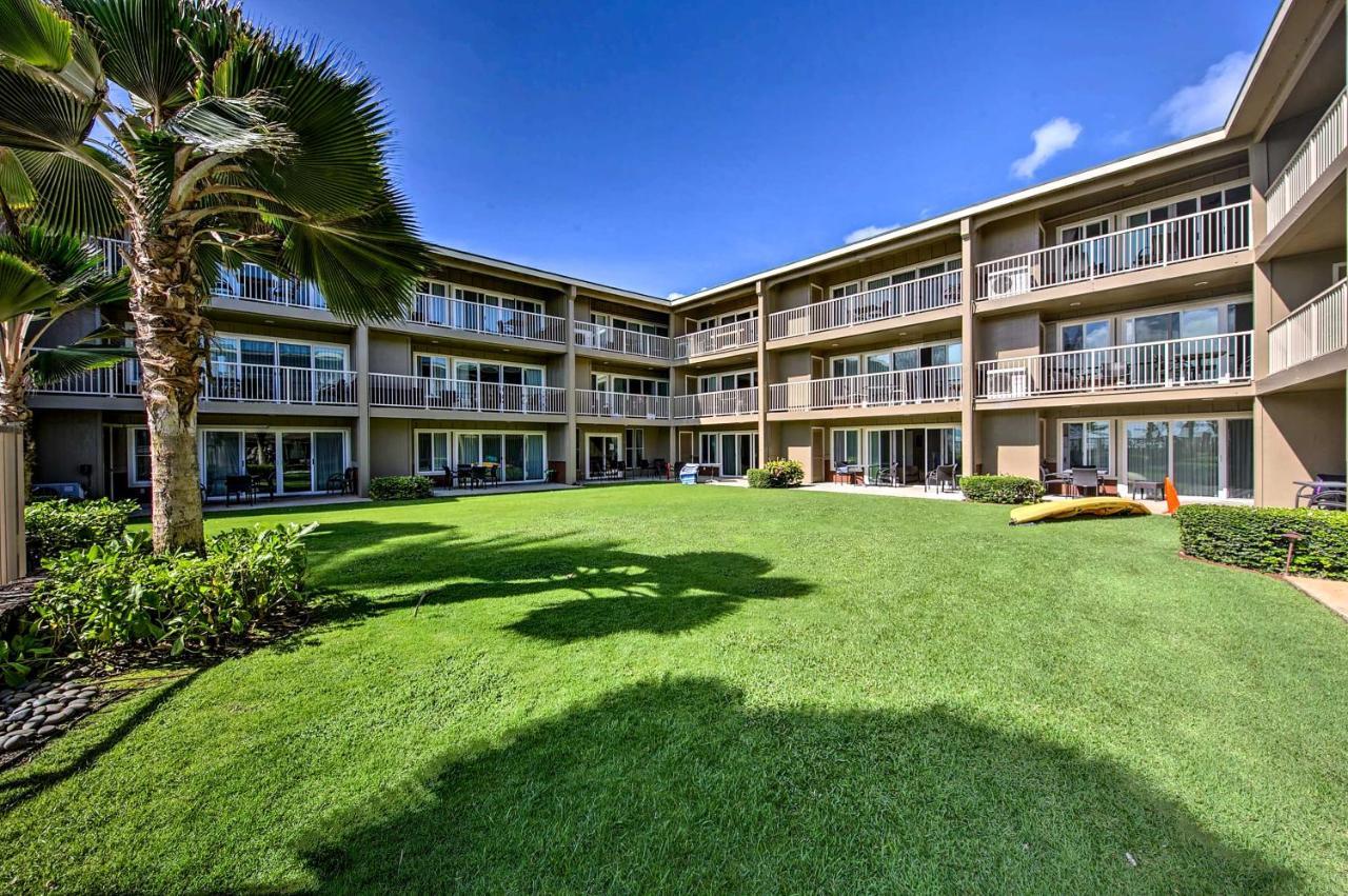 Waipouli Beachfront Condo With Balcony And Ocean Views Kapa'a Exterior photo